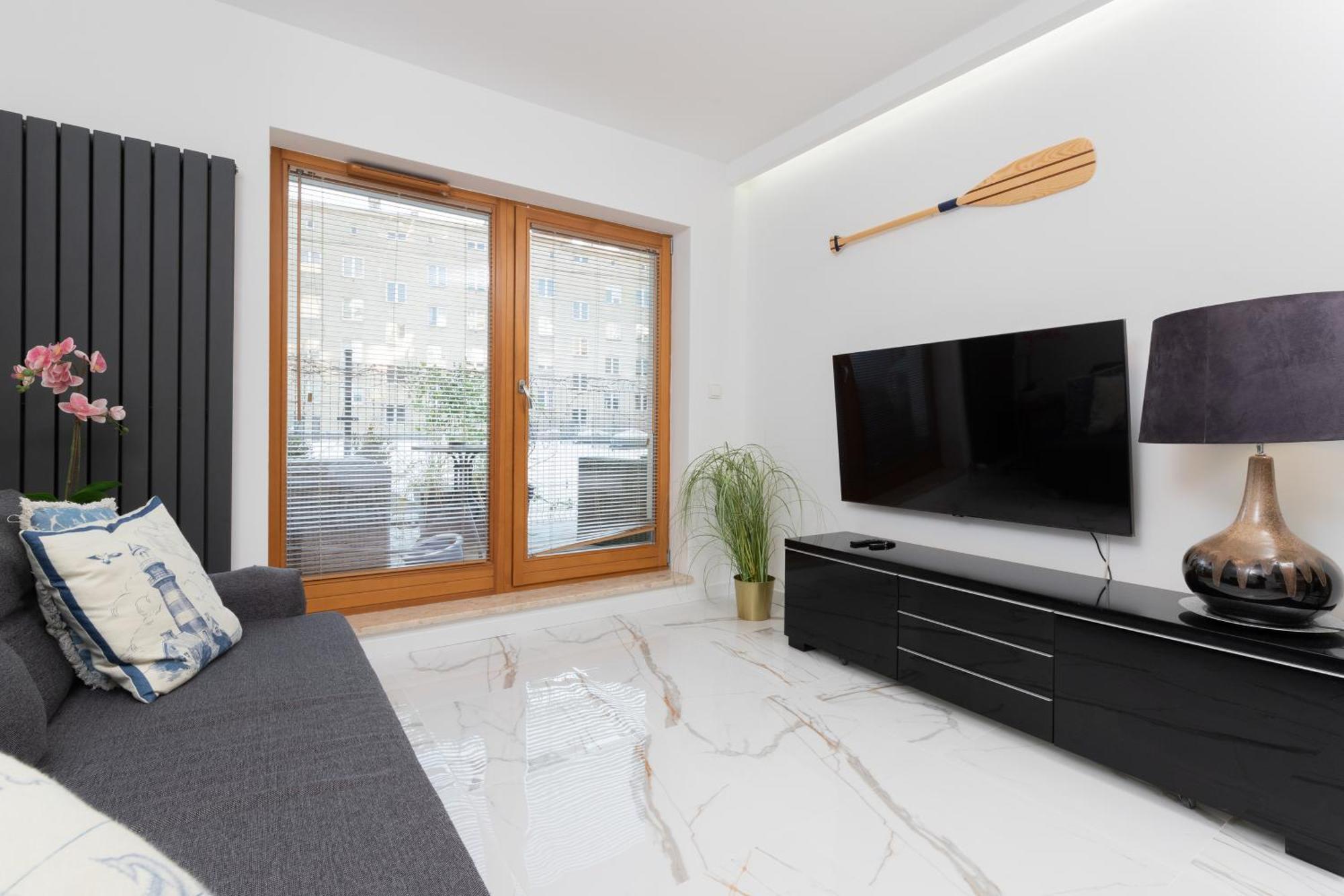 Batorego 7 Apartament With Terrace & Parking Downtown Gdynia By Renters Exterior foto